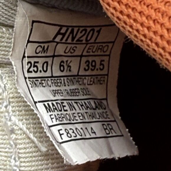 Asics Onitsuka Tiger Ultimate 81 Shoes Mens 6.5 Gray Orange Suede Fabric Sneaker - Picture 12 of 16